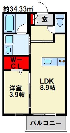 YOURMAISON萩崎 間取り