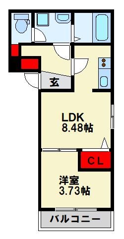 ココアス戸畑 間取り