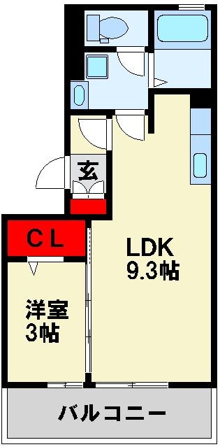 アヴェニュー西神原  間取り