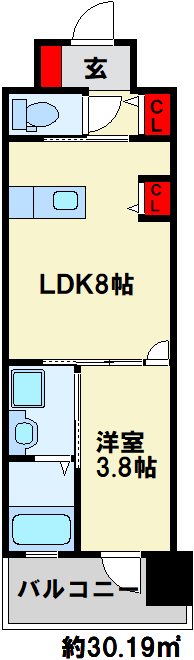 アクシオ北九州 間取り