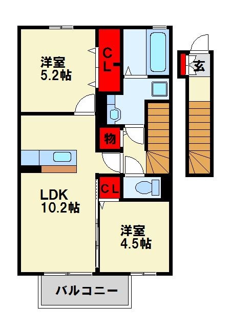 アーバン上の原 間取り