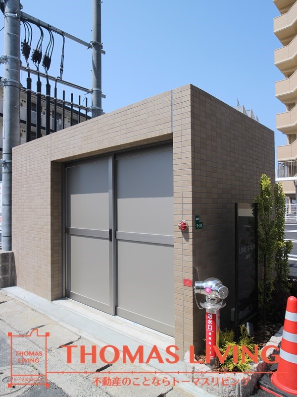 ラインスター三萩野 専用ゴミ捨て場