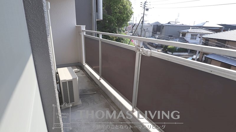 上の原ハイツ ベランダ