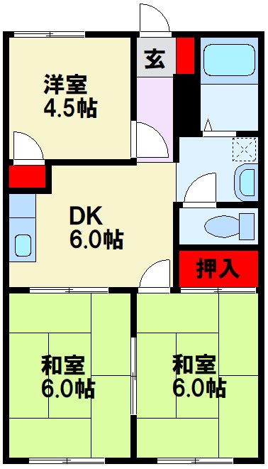 パークサイドM 間取り