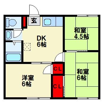 アセットハウス吉志 間取り