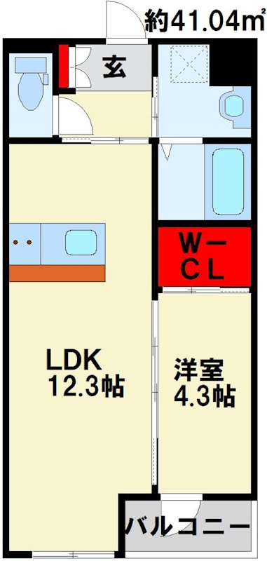 SHIZUKA BLDG 間取り