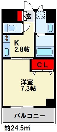 ERIOS　COURT　香春口 間取り