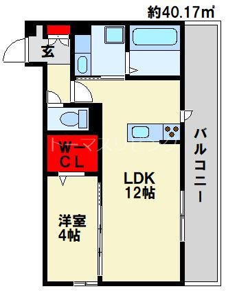 アヴニール藤松 間取り
