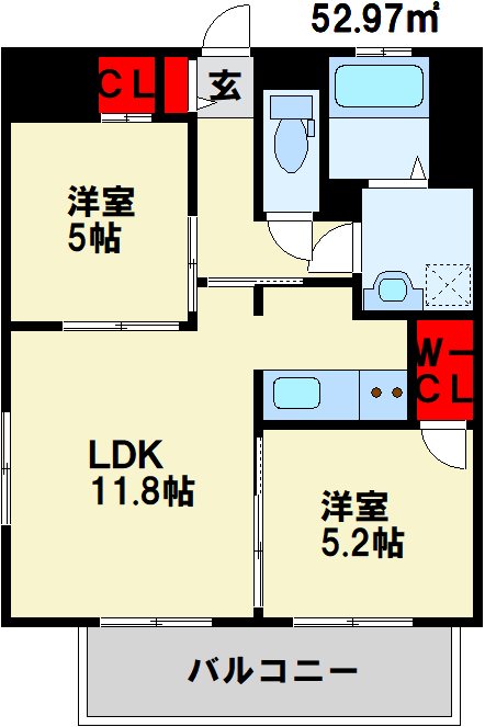 門司ポロニア弐番館 間取り図