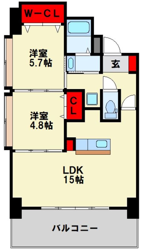 スマート引野 間取り
