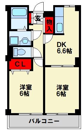 トレゾール野面 間取り