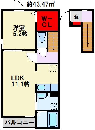 アルコバレーノ 間取り