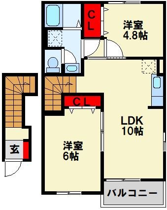 スリーワンスリーヒルズE 間取り