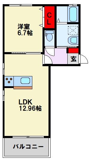 パル牧山 間取り