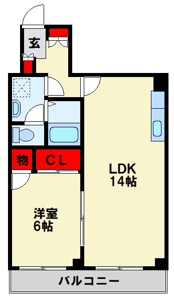 レジデンス東鳴水  間取り