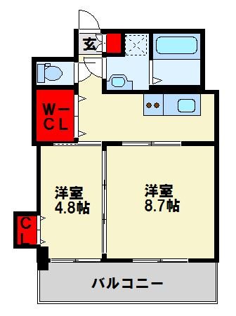 ベーシックビルディング 八幡　 間取り