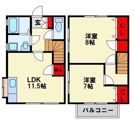 グランドソレーユⅣ 間取り