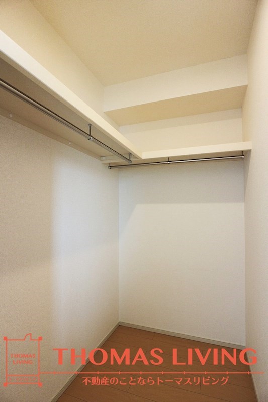 エクセレントⅠ 大容量のウォークインクローゼット。