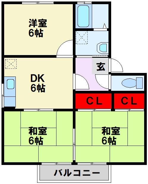 メゾン・ド・リモージュ 間取り