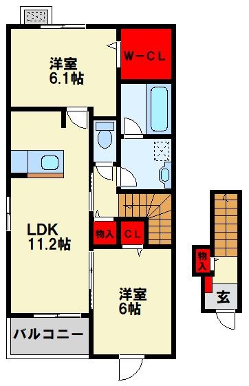 ベストライフ野面Ⅰ  間取り