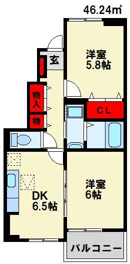 エクセレントⅡ 間取り