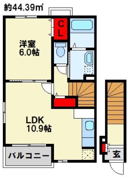 フラワーヒルズ 間取り