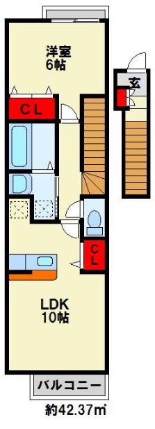 フィデール建郷 間取り