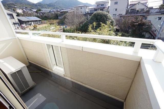 フィデール建郷 ベランダ