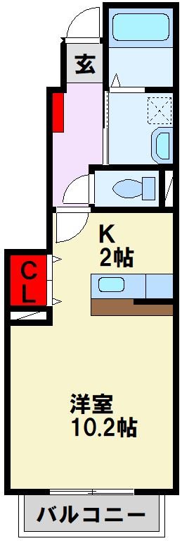 フィデール建郷 間取り