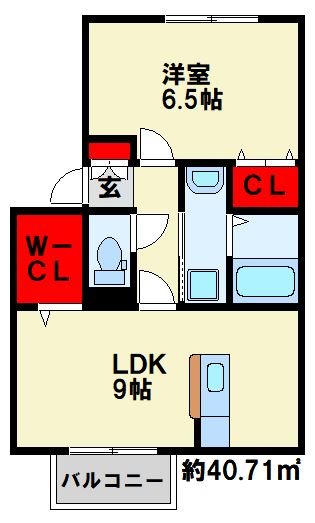 サンクラーズメゾン　A棟  間取り