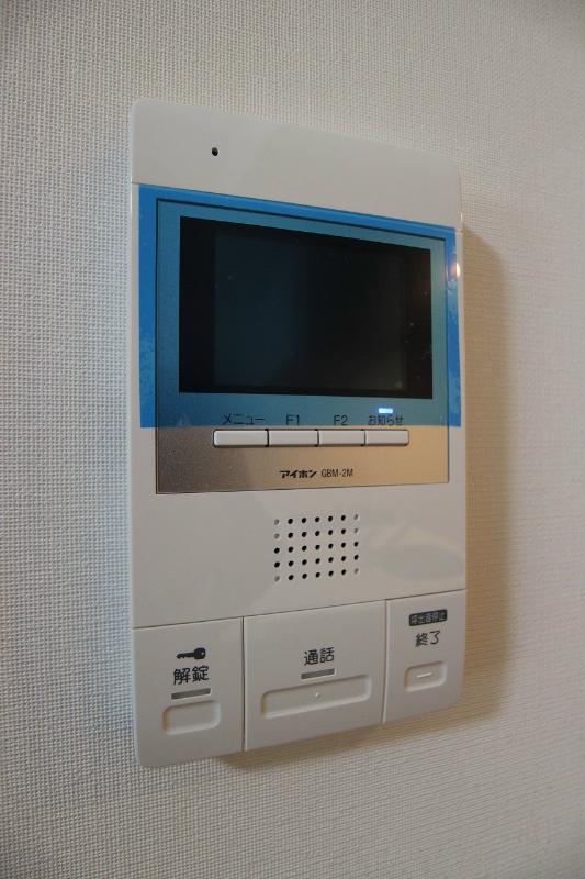 ディアコート門司 TVモニター付インターホンなので安心です。