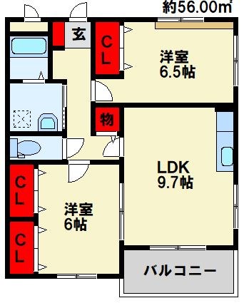 グレイス田仲 間取り