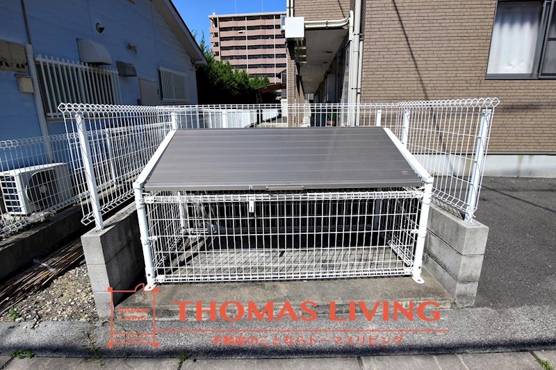 ソレイユ水巻 敷地内ゴミ捨て場