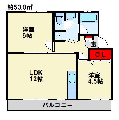 ユートピア葛原 間取り