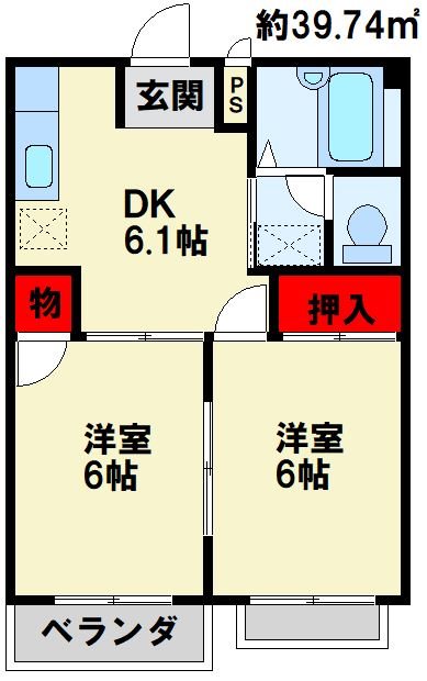 シャルダンⅡ 間取り