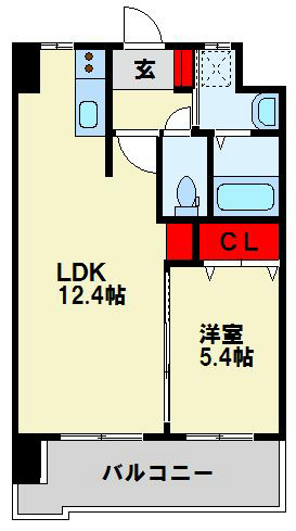ミーナ原町 LDKも広く使いやすい間取りです。