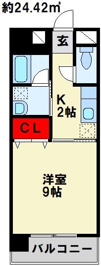 ミッドヒル本城 間取り