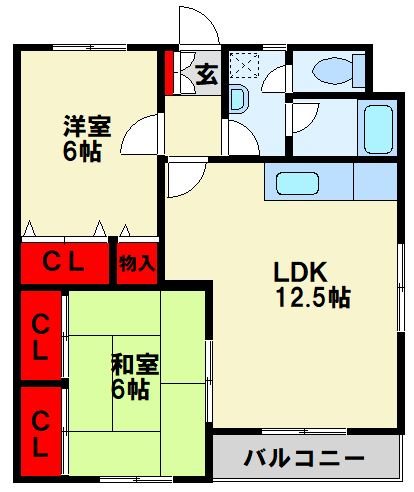ラ・メール中間 間取り