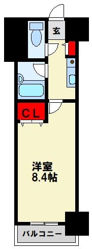 ギャラン筒井 間取り