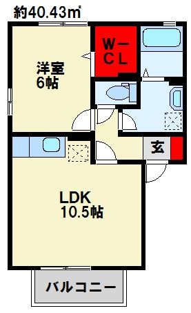 エデンナⅠ 間取り