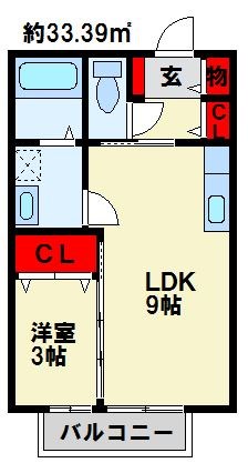 コンフォールS 間取り