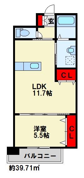 スマート引野 間取り
