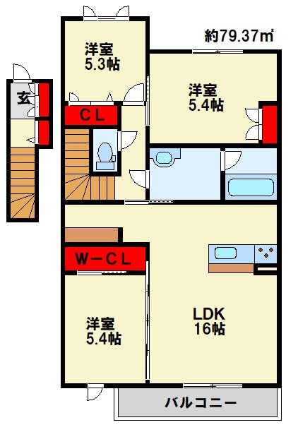 エメラルドタワー　A棟   間取り