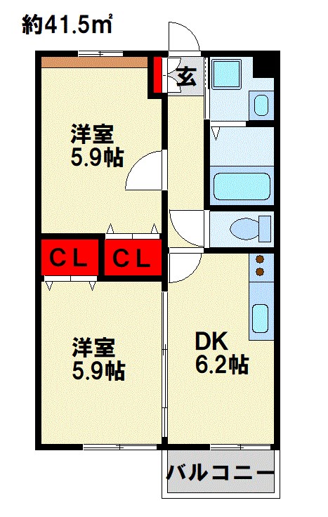 Curum三ヶ森 間取り