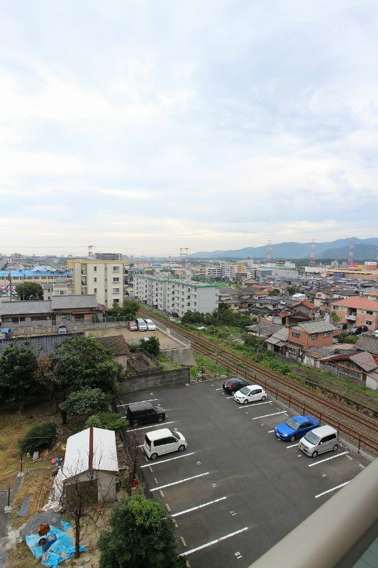 コンフォートスクエア安部山  ※別号室の写真です。見晴らし良好