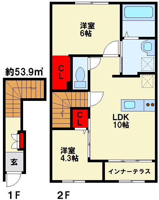 ピースタウン原町 間取り