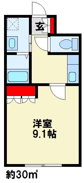 エバーラスティング輝　B棟 間取り