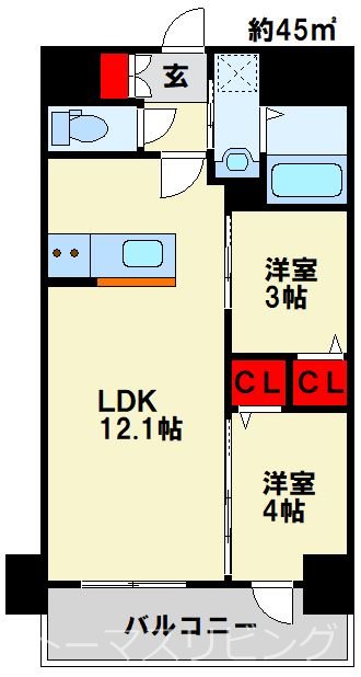 ざ京 間取り