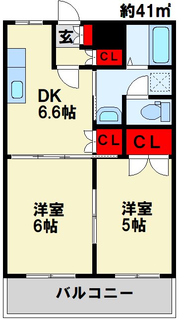 エトワールユウキ 間取り