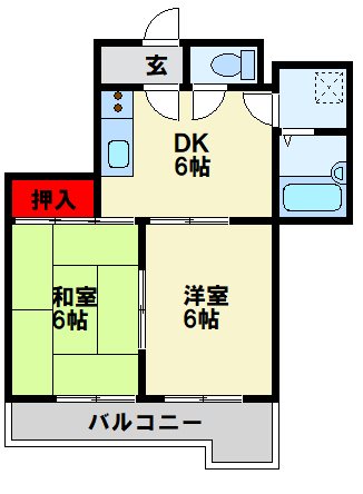 ヴィレッジ皆好園 間取り